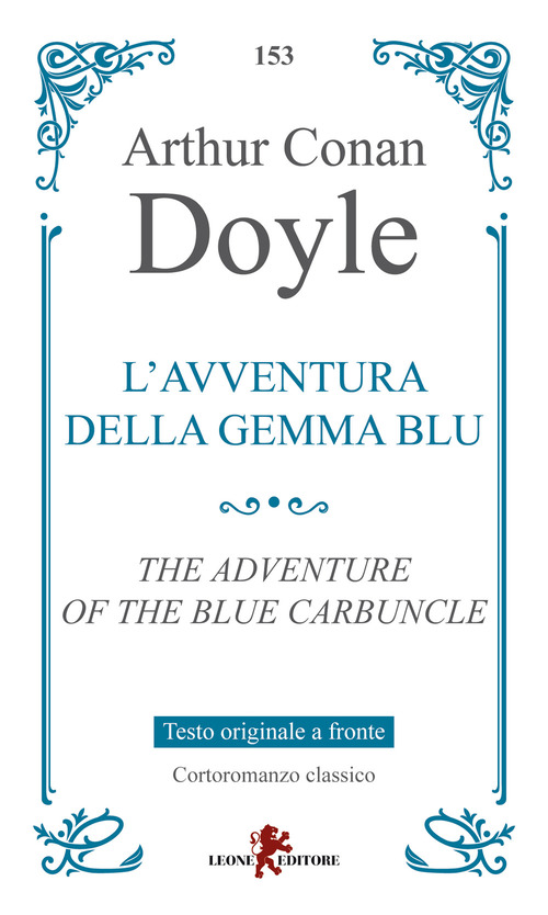 L'avventura della gemma blu. Testo originale a fronte