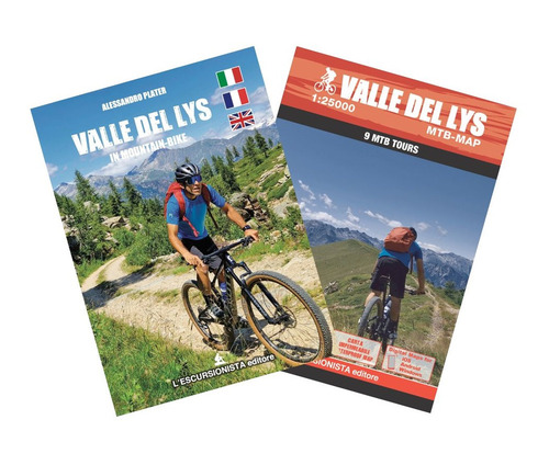 Valle del Lys in mountain bike. Con guida ai percorsi. Ediz. italiana, inglese e francese