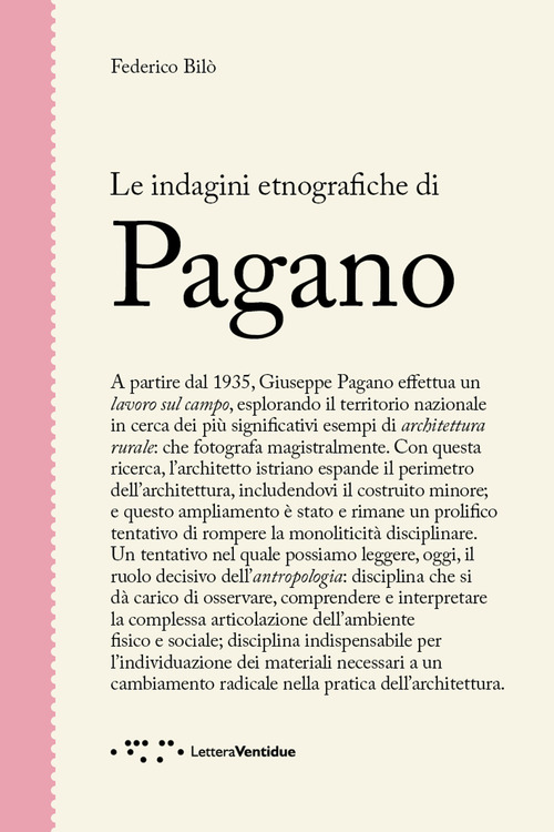 Le indagini etnografiche di Pagano
