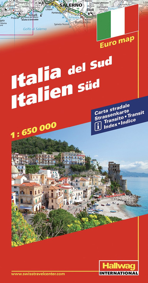 Italia del sud-Italien sud 1:650.000
