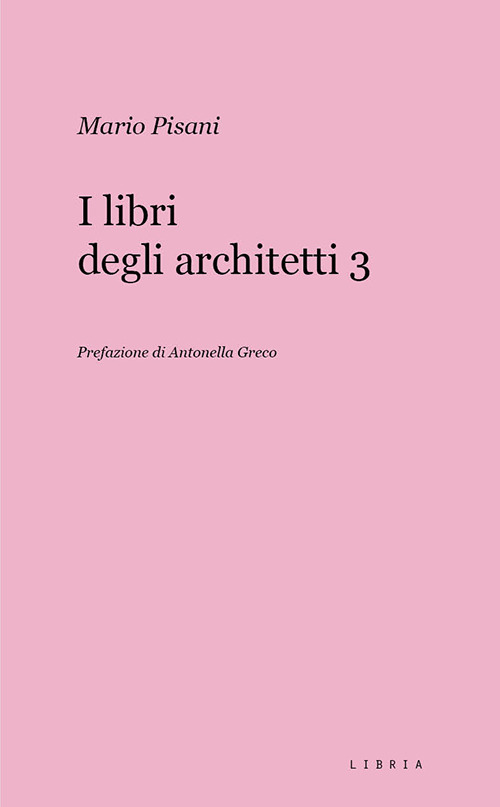 I libri degli architetti