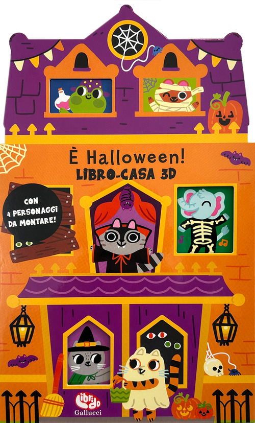 È Halloween! Libro-casa 3D