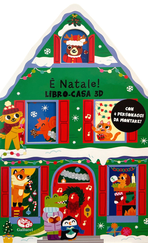 &Egrave; Natale! Libro-casa 3D