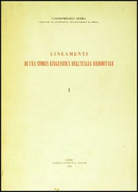 Lineamenti di una storia linguistica dell'Italia medioevale