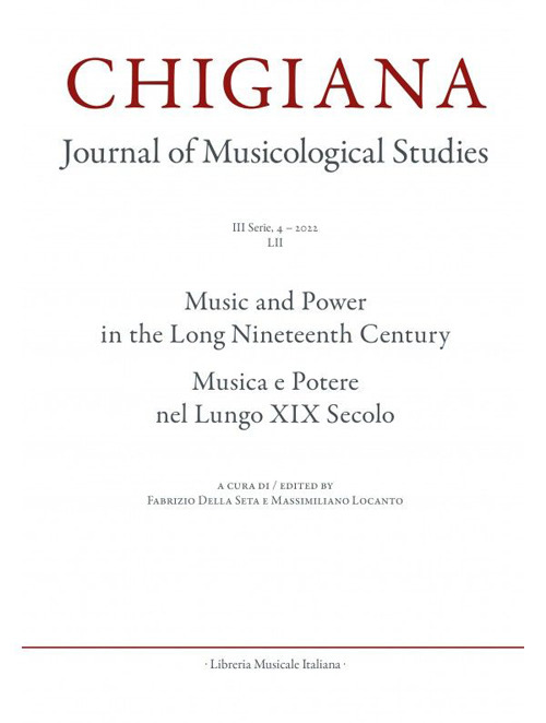 Chigiana. Rassegna annuale di studi musicologici. Ediz. italiana e inglese