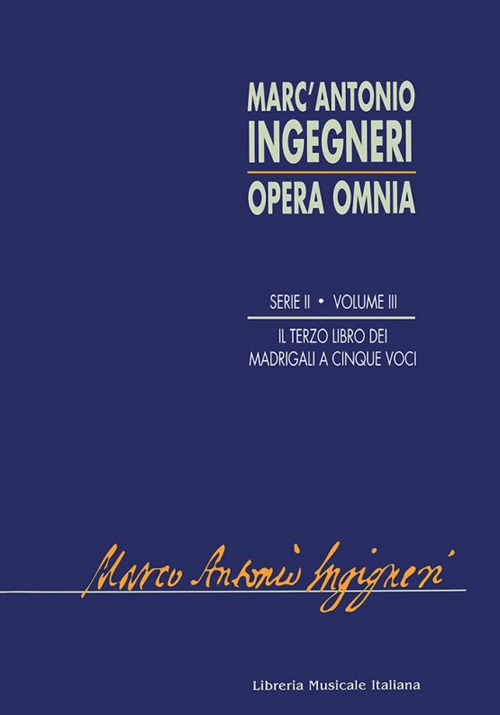 Opera omnia. Serie seconda: musica profana