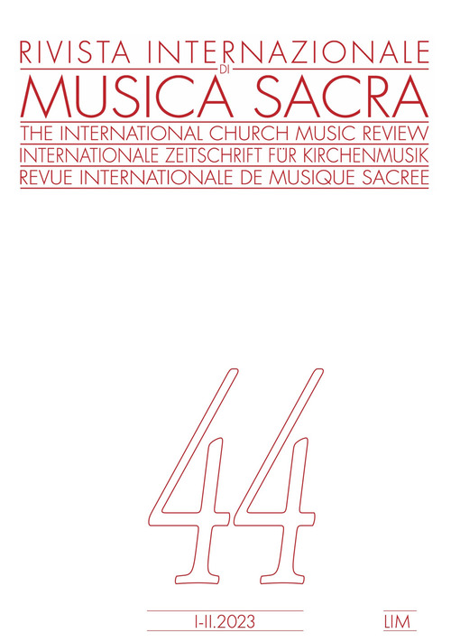 Rivista internazionale di musica sacra