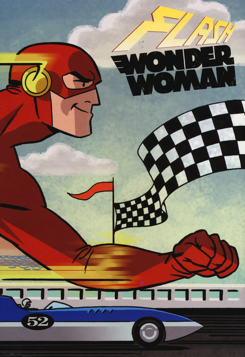 Flash. Wonder Woman