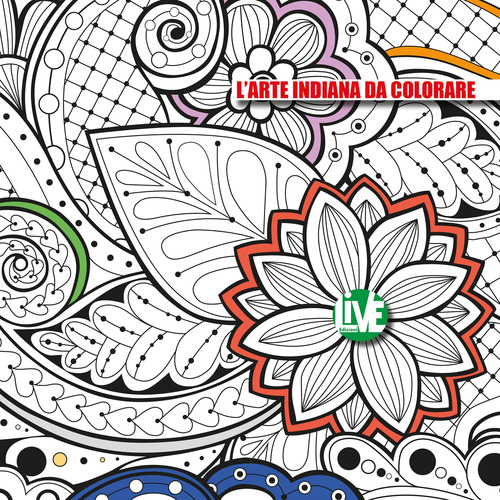 L'arte indiana da colorare