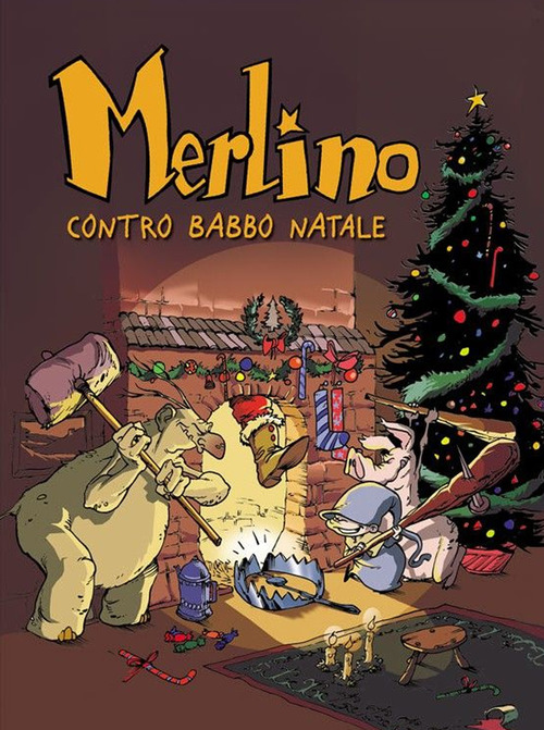 Merlino contro Babbo Natale. Merlino