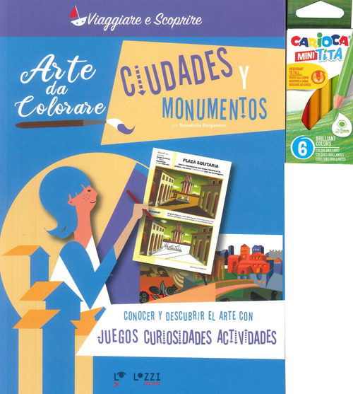Ciudades y monumentos. Arte da colorare