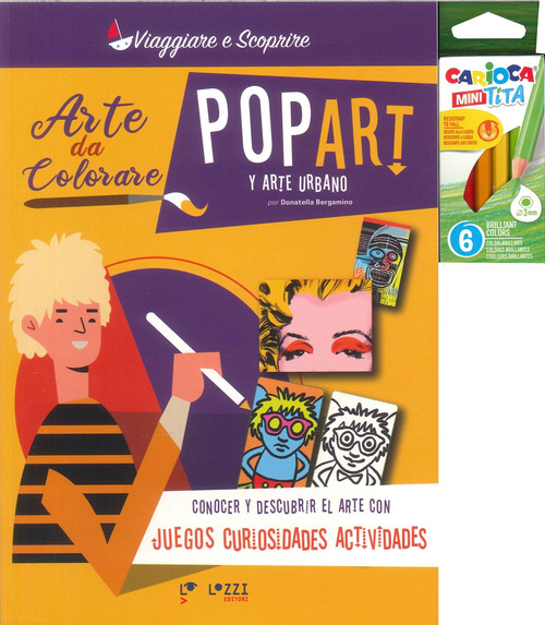 Pop art y arte urbano. Arte da colorare