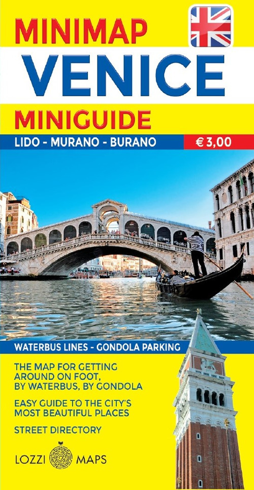 Venezia. Miniguida e minimappa. Ediz. inglese