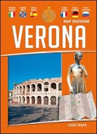 Verona map souvenir. Mappa e guida