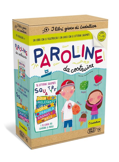 Imparo a scrivere con l'alfabeto mobile. Paroline da costruire