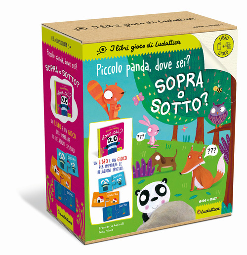Piccolo Panda, dove sei? Sopra o sotto?