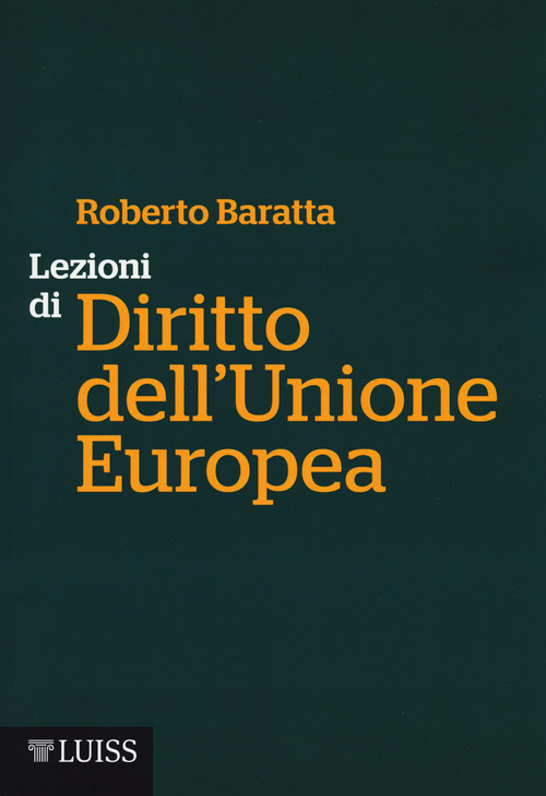 Lezioni di diritto dell'Unione Europea