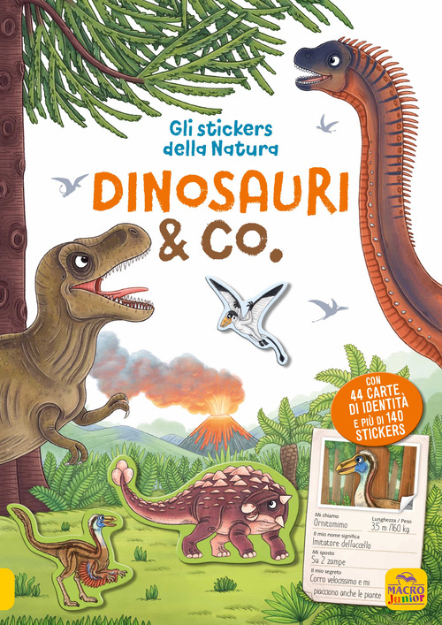 Dinosauri & co. Gli stickers della natura