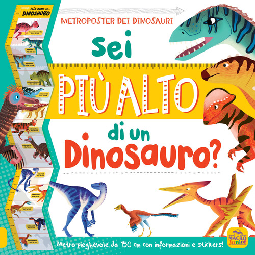 Sei più alto di un dinosauro? Con adesivi