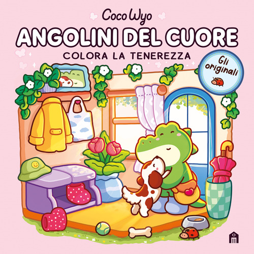 Angolini del cuore. Libro da colorare per tutte le et&agrave;. Gli originali Coco Wyo
