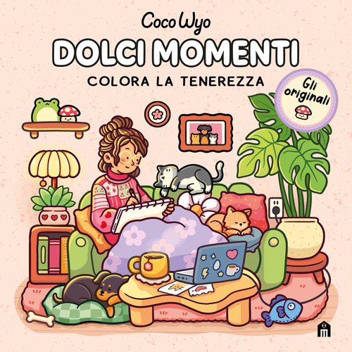 Dolci momenti. Libro da colorare per tutte le et&agrave;. Gli originali Coco Wyo