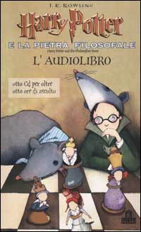 Harry Potter e la pietra filosofale letto da Giorgio Scaramuzzino. Audiolibro. 8 CD Audio