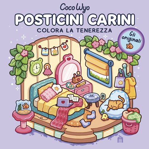 Posticini carini. Libro da colorare per tutte le et&agrave; (Gli originali Coco Wyo)