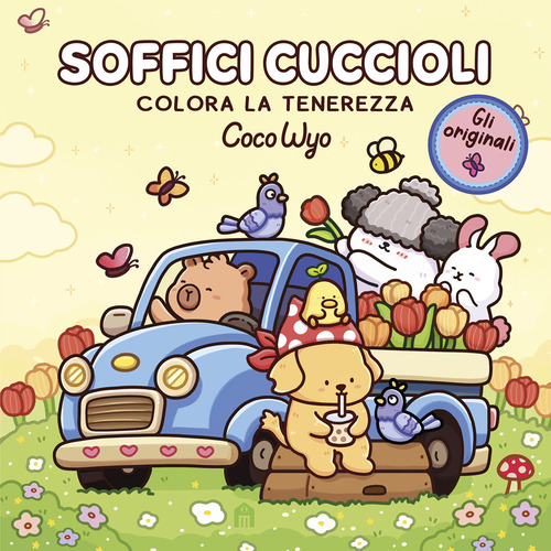 Soffici cuccioli. Libro da colorare per tutte le et&agrave; (Gli originali Coco Wyo)