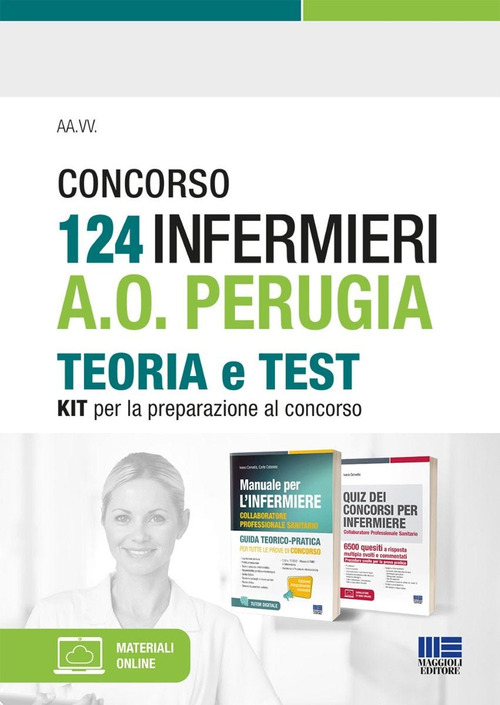 Concorso 124 Infermieri A.O. Perugia. Kit per la preparazione al concorso