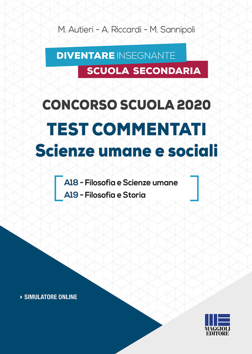 Concorso scuola 2020. Test commentati. Scienze umane e sociali