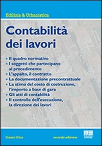 Contabilit&agrave; dei lavori