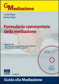 Formulario commentato della mediazione