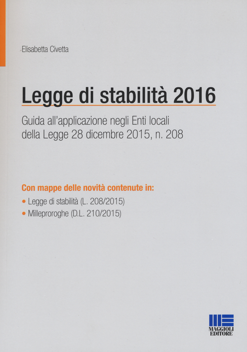 La legge di stabilità 2016