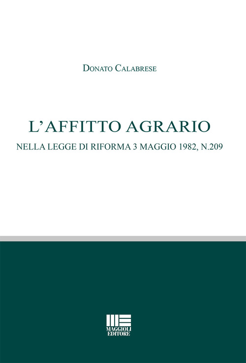 L'affitto agrario