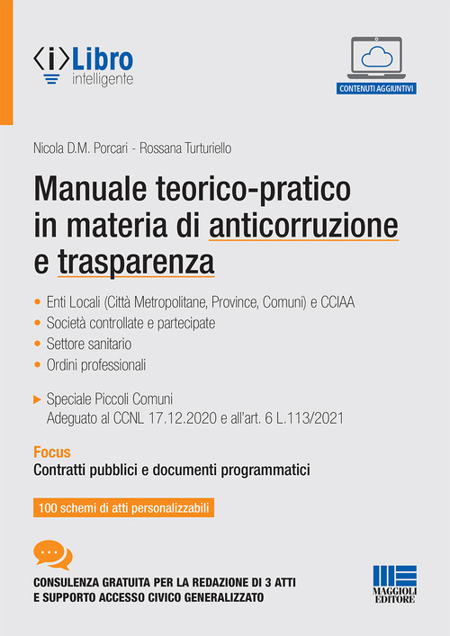 Manuale teorico-pratico in materia di anticorruzione e trasparenza