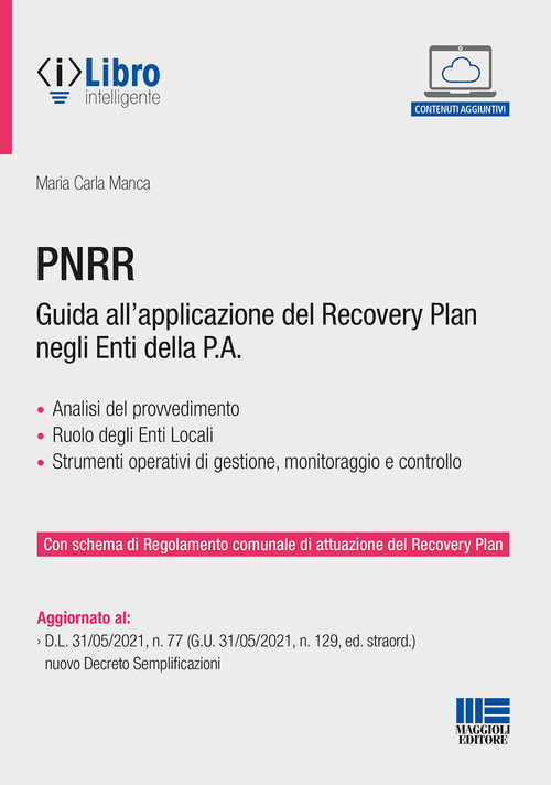 PNRR. Guida all'applicazione del Recovery plan negli enti della P.A.
