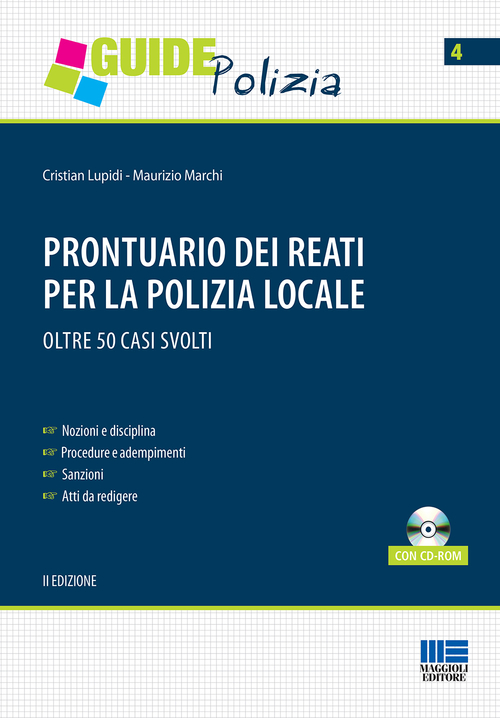 Prontuario dei reati per la polizia locale