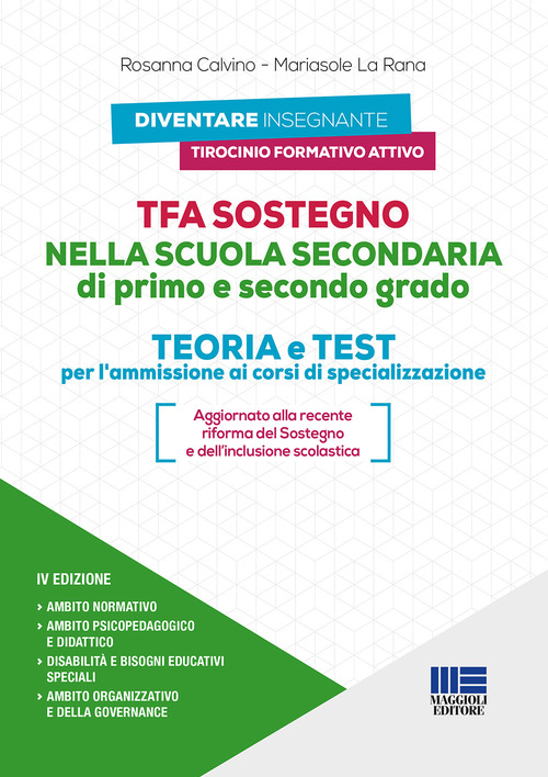TFA sostegno nella scuola secondaria di primo e secondo grado
