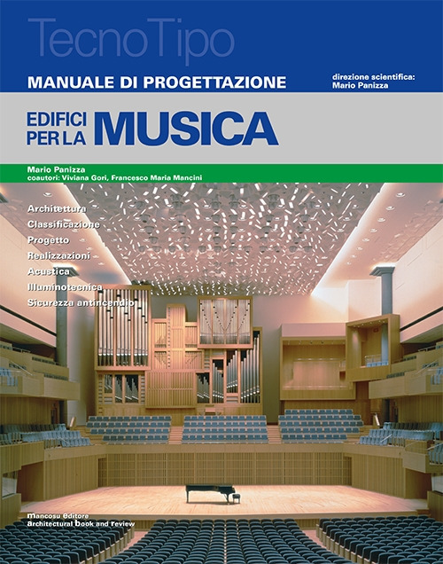 Manuale di progettazione. Edifici per la musica
