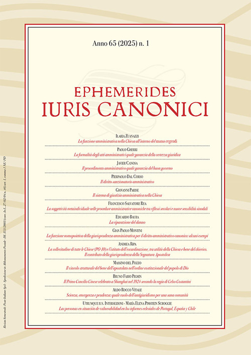 Ephemerides Iuris canonici