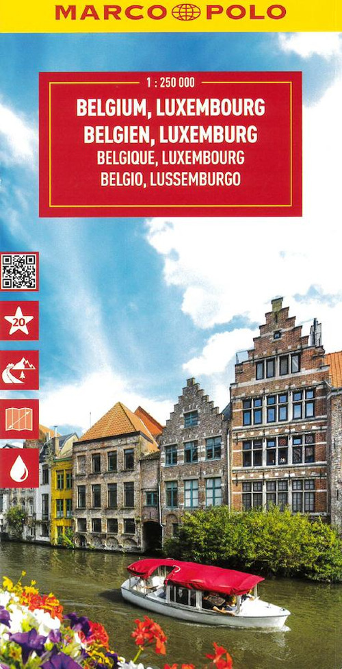 Belgio e Lussemburgo 1:250.000