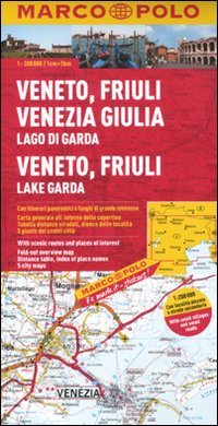 Veneto, Friuli Venezia Giulia, Lago di Garda 1:200.000