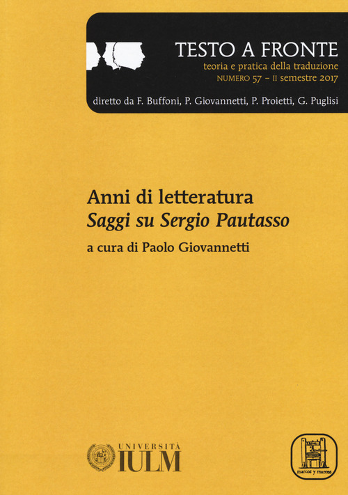 Testo a fronte
