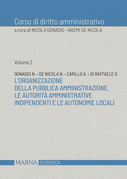 Corso di diritto amministrativo