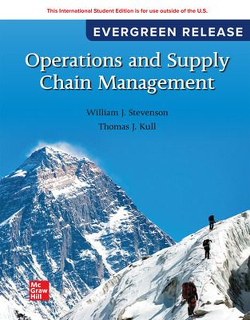 Operations and supply chain management