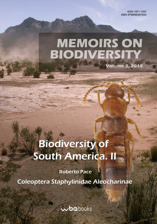 Biodiversity of South America. Biodiversity of Aleocharinae from Chilean and Magellanean sub-regions: new data, new genus and new species (Coleoptera Staphylinidae). Biodiversity of Aleocharinae from Andean and Brazilian sub-regions: new data, new genera