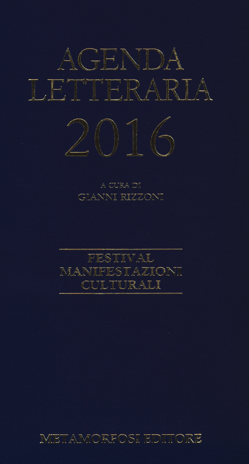 Agenda letteraria 2016