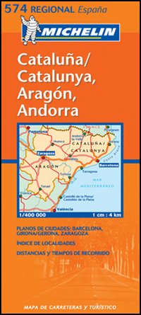 Arag&ocirc;n, Catalu&ntilde;a 1:400.000