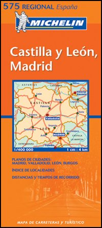 Castilla y L&egrave;on, Madrid 1:400.000