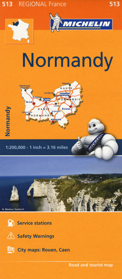 Normandie-Normandy 1:200.000